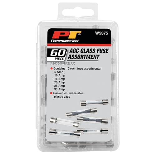 Performance Tool W5375 60Pc Agc Glass Fuse Assortment thumb #3
