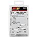 Performance Tool W5375 60pc AGC Glass Fuse Assortment (5A, 10A, 15A, 20A, 25A, and 30A) in a Clear Plastic Case