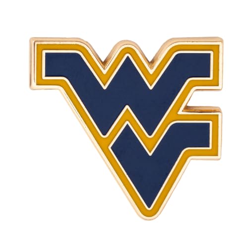 Image of Desert Cactus West Virginia Mountaineers Magnetic Metal Lapel Pin (B) | Officially Licensed WVU West Virginia University Enamel Finish Lapel Pin Formal Wear Bag and Hat Jewelry Tie Track Brooch Pin