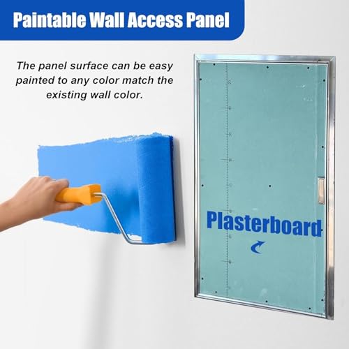 Panel de acceso para paneles de yeso y cubierta de pared para fontanería 5