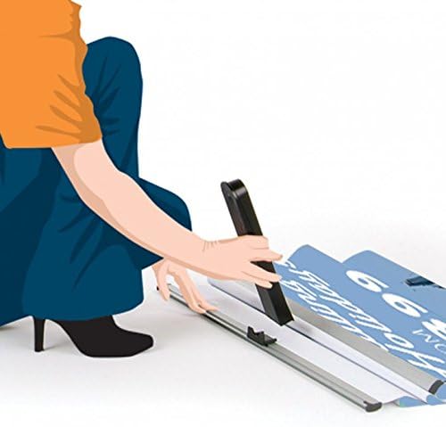 L-Stand Rollup Banners, Single Sided Flexible freestanding Banner Display (800x1980mm (Hardware Only)) - Image 4