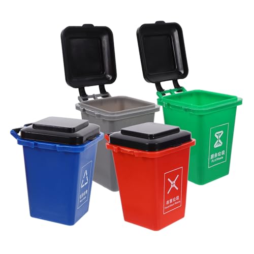 CVUTOVO Educational Garbage Sorter Toy for Kids Preschool Early Learning Waste Classification Playset Children Tabletop Sorting Garbage Bin Toy