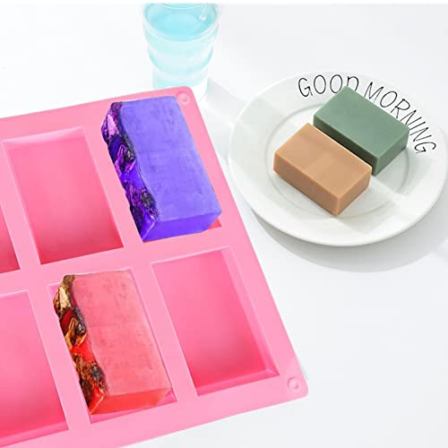 Stampi per Sapone in Silicone, 2 Pezzi Forma di