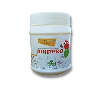 BIRDPRO- Probiotics,Multivitamin,Minerals & Calcium for Ornamental Birds 100grams