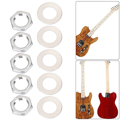 Amazon.com: Guitar Nuts, Guitar Hex Nut Washers Bass Nuts Guitar