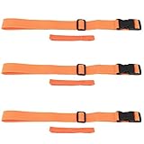 CHICIRIS Rettungsring-Verband, Schwimm-Sicherheitsseil mit Schnallen-Design, Feines Gurtband für Sichere Verbindung, Leicht und Tragbar, Stabiler Fester Gürtel (ORANGE)
