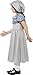 Smiffy'S 27532S Disfraz De Colegiala Victoriana Con Vestido Y Sombrero, Gris, S...