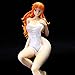 Anime One Piece: Nami Figure Statue 1/4th Scale Removable Bath Towel Cartoon Anime Character Model Toy Quality Figure Multicolour & Collection & Gift
