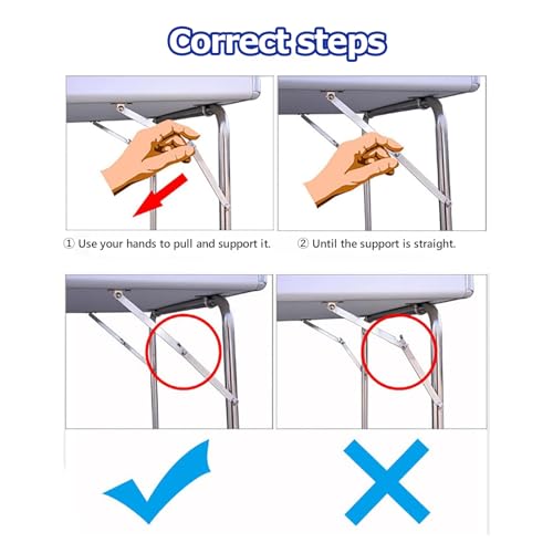 Mesa de aluminio plegable para joyas: dile adiós al montaje lento 8