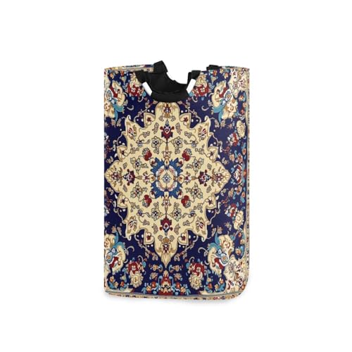 Jihqo Laundry Hamper Basket St Patrick's Clover Pattern Collapsible Nursery Storage Bin Waterproof Clothing Baskets for Home Bedroom Bathroom Washing Room