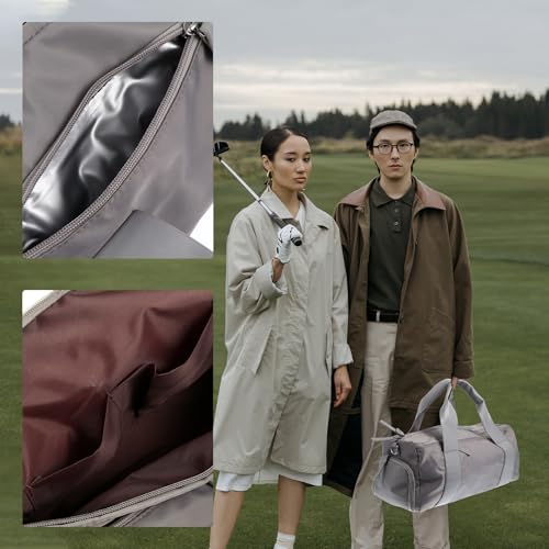 Bolsa de viaje de nylon resistente Kichvoe con acabados premium 5