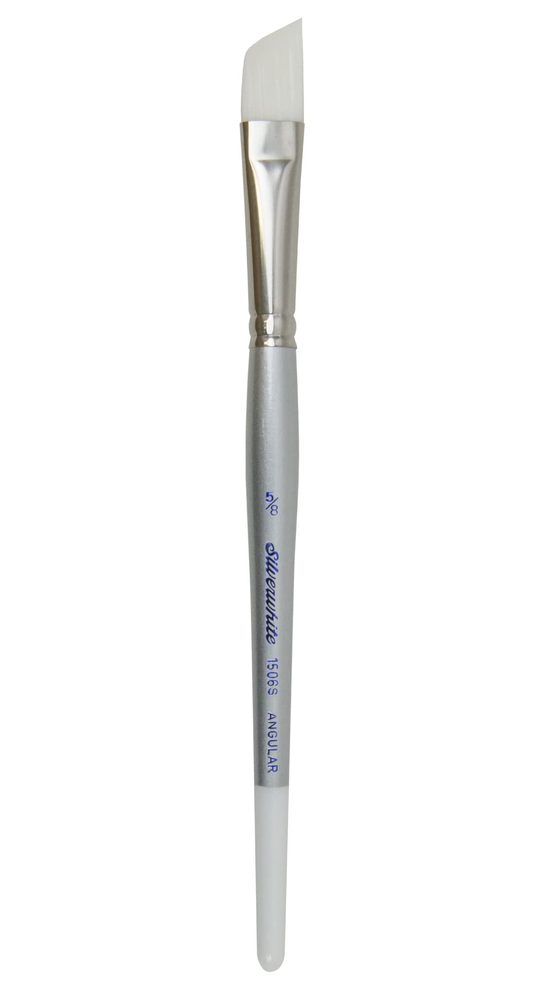 Silver Brush Limited Silverwhite Angle Watercolour Paintbrush, Size 5/8 in