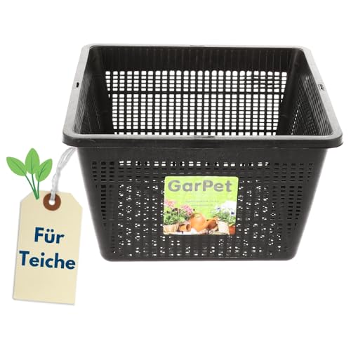 Pflanzkörbe 23 x 23 cm Körbe Wasserpflanzen Teichpflanzkorb Pflanzkorb Teichpflanzen Pflanzkörbe Für Seerosen Wasserpflanzenkorb Teichkorb