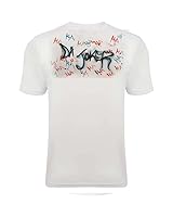 Vista 2 de joker custom front and back airbrush T-Shirt Any Name Any Colors Personalized (XL)