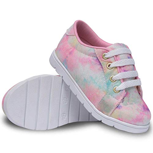 Tênis Infantil Menina Gliter 24 (24, Tie Dye)