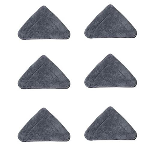 360° Rotatable Adjustable Cleaning Mop, Elescopic Triangular Mop 360 Degrees Rotatable, Reusable Spin Mop Triangle Cleaning Mop, Home Hardwood Floor Mop For Wall Ceiling Window (6Pcs Relacement Pads) #TOP1