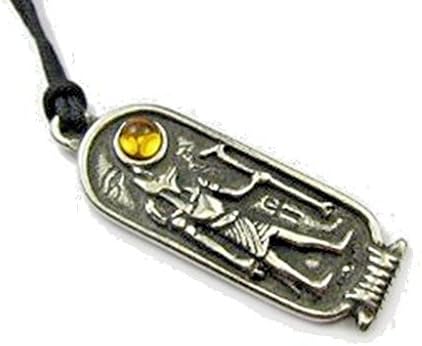 Starlinks Egyptian Zodiac; Anubis Pewter Pendant