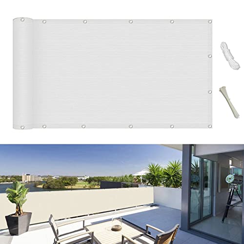 Écran de balcon contre le vis-à-vis et les rayons du soleil - 2