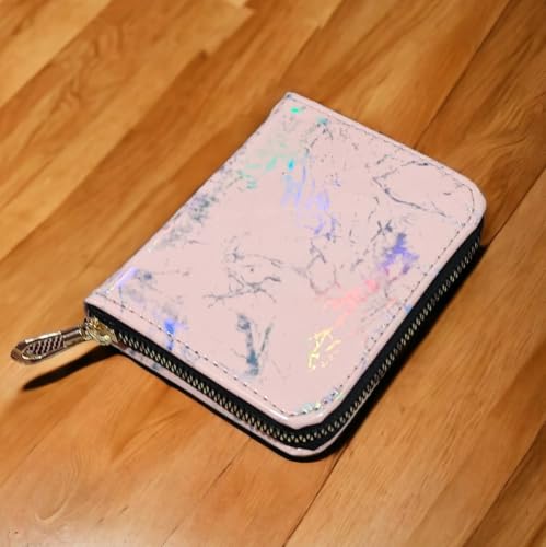 Image of Women Small Purse Zip Purse for Ladies Wallet for Women (Pink)