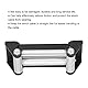 BONKZEBU Windenrolle Seilführung Metall Universal Wartungsersatz ATV UTV Side by Side Kabelzubehör Autozubehör 165 Mm / 6,5 Zoll Metall Universal Wartungsersatz ATV UTV
