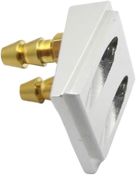 RC Boat Water Cooling Inlet Pickup Bottom Dual Water Nipple Nozzle for RC Boat Mono Speedboat Hydroplane CAT(Single Nipple)