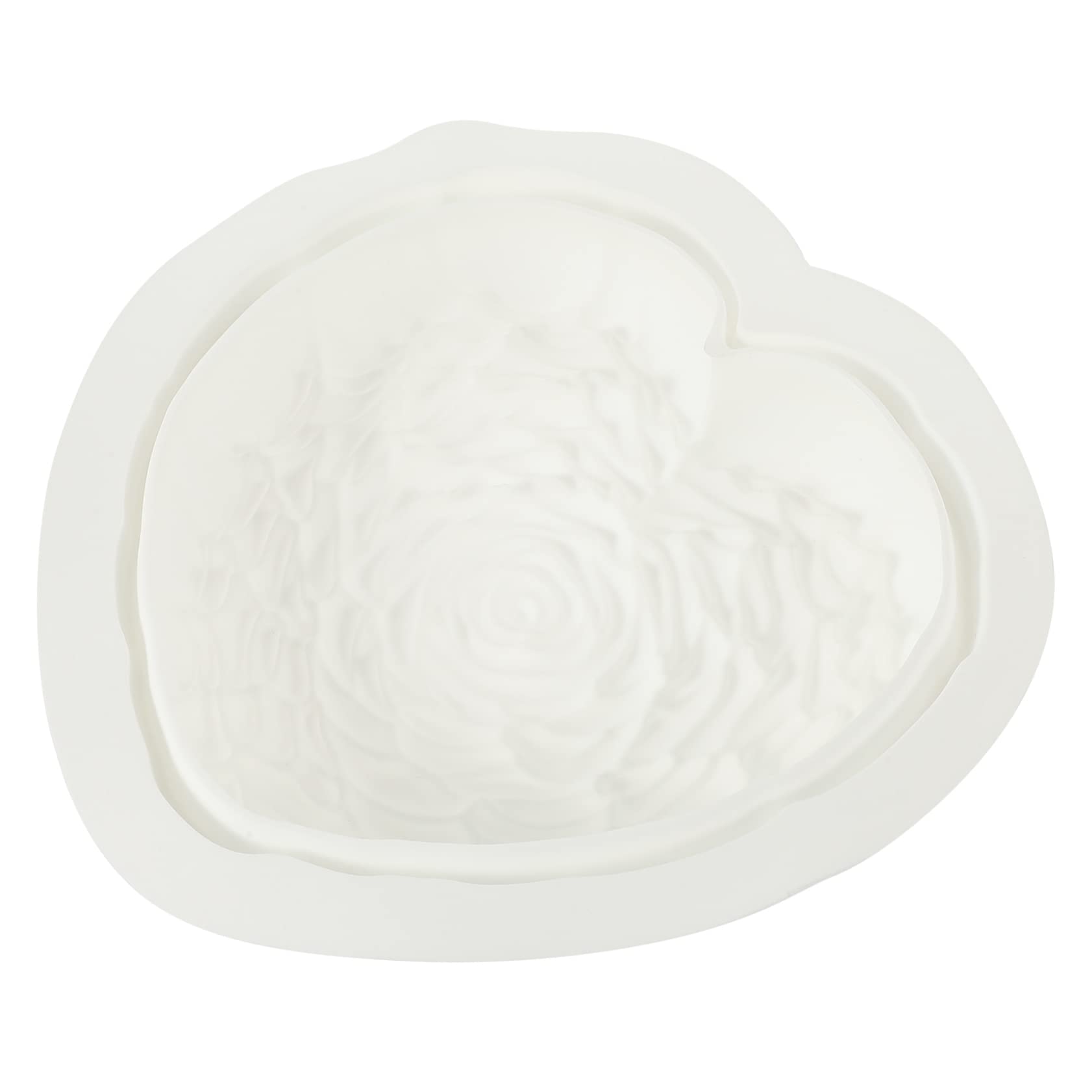 Ciieeo 4 Pièces Moule à gâteau coeur moule gateau coeur patisserie accessoire moule à glaçons plaque tournante cœur coeur moules silicone moules en silicone pour la cuisson Gel de silice