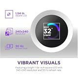 NZXT Kraken Plus 360 RGB - Dissipatore CPU AIO 360mm, LCD - Bianco - 3