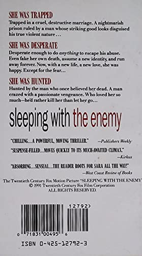 Sleeping W/Enemy 0425127923 Book Cover