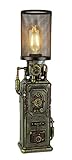 Steampunk Industrial Fuel Dispenser Tower Table Lamp