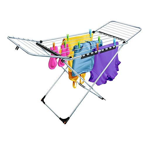 SECALUX VARAL DE CHÃO BIG – ALUMÍNIO – COM ABAS - 1,61 MTS, 101070