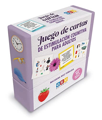 Juego de Cartas de Estimulación Cognitiva para Adultos | Juego Educativo para Trabajar la Atención, la Memoria, el Lenguaje y Las Funciones Ejecutivas Cover