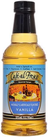 Cafe al Fresco - Gourmet Vanilla Coffee Syrup, 12.7-oz. Bottles