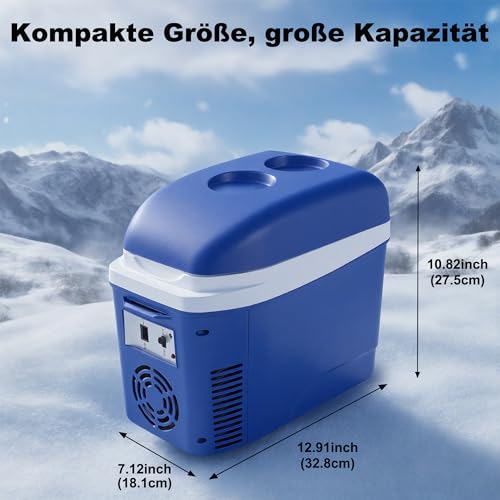 Mini-réfrigérateur 7L Iceblue portable pour voiture et cosmétiques