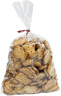 100 Pcs 10 in x 6 in Clear Flat Cello Cellophane Treat Bags