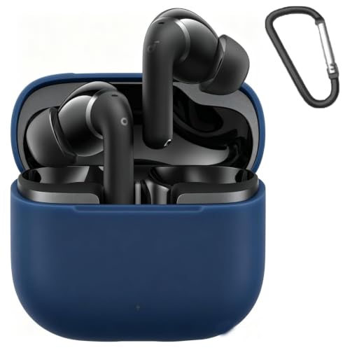 �ی�P�[�X For Anker Soundcore P42i �P�[�X�yyhaochen�zTPU�f�� �h�� �h�o ���s �y�ʏ��^ �����h�~ �����h�~ Anker Soundcore P42i �ی�P�[�X�i�u���[�j