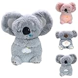【Peluche Koala Lumineuse avec lumière douce sur le ventre】 Cette peluche koala unique combine un tissu ultra-doux et une lumière chaude qui pulse en rythme, créant une ambiance calme et rassurante, parfaite pour la nuit