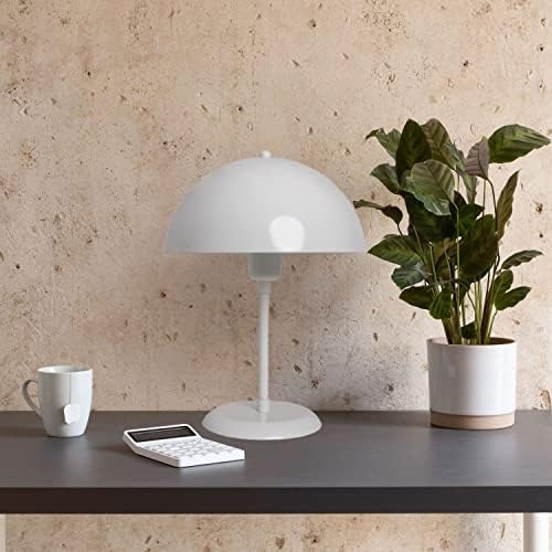 bamyum Lipeo Table Lamp, Mushroom Lamp UK Plug E27 Modern Desk Lamp UK Plug, Metal Bedside Lamps for Bedroom Living Room Office Study Room Library Reading Lamp, Nightstand Lamp, Green Mushroom Lamp