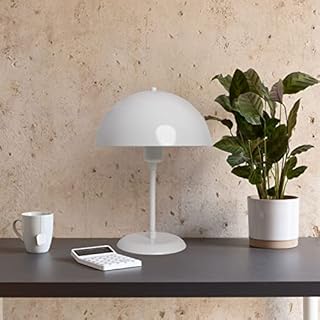 bamyum Lipeo Table Lamp, Mushroom Lamp UK Plug E27 Modern Desk Lamp UK Plug, Metal Bedside Lamps for Bedroom Living Room Office Study Room Library Reading Lamp, Nightstand Lamp, Green Mushroom Lamp