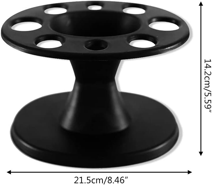 Round Hair Styling Tools Stand Salon Brushes Organizer Scissors Roll Comb Container Accessories Holder