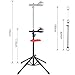 MVPower Pro Mechanic Bike Repair Stand Adjustable Height Bicycle Maintenance Rack Workstand with Tool Tray, Telescopic Arm Cycle