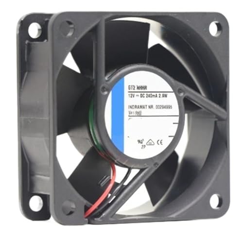 Ventilateur 612NHHR 12V anti surchauffe pour matériel informatique