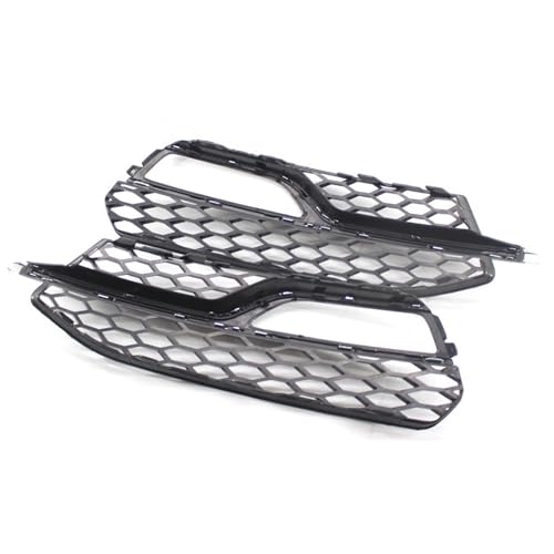 Grille de phare antibrouillard S3 A3 8V noire calandre nid d'abeille