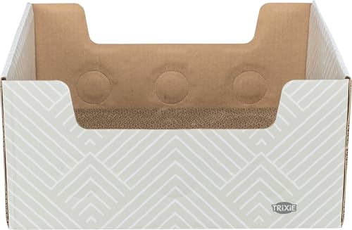 Caja rascadora de cartón para gatos TRIXIE miniatura 1