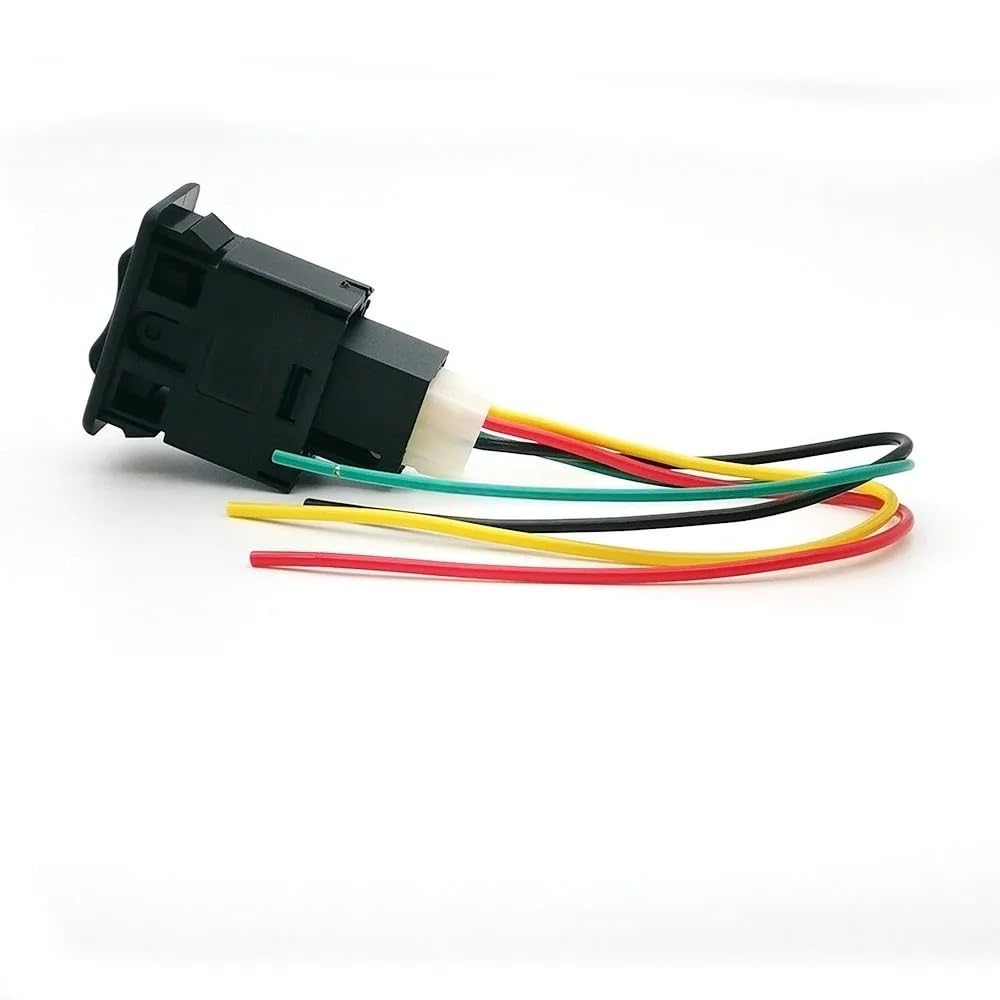 Regulador Asiento Coche 1 Ajuste de PC para Nissan Patrol Y60 interruptor calefacción asiento coche interruptor basculante alto y bajo Botón Asiento Eléctrico