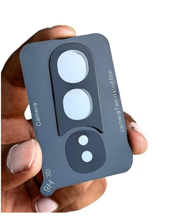 Image of UV Tempered Glass Screen Protector Compatible for Vivo Y400 Pro 5G | Front And Back Screen Guard With camera lens protector (Combo)