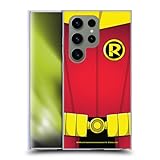 Head Case Designs Officially Licensed Batman DC Comics Robin Costume Damian Wayne Gel Case [Military Grade Protection] Compatible with Samsung Galaxy S24 Ultra 5G and Compatible with MagSafe