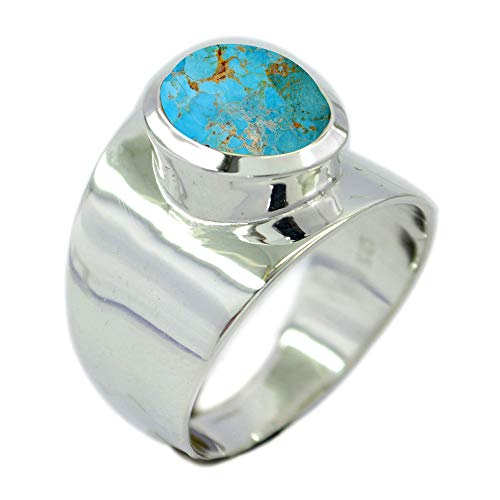 Image of 55Carat Choose Your Color Natural Gemstone Sterling Silver Rings Birsthone Jewelry Handcrafted Sizes 5-13