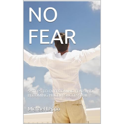 NO FEAR Audiolibro Por Michael Leppo arte de portada