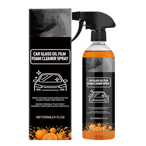 Yabauuop Autoglas Ölfilm Entferner Schaumspray 120ml
