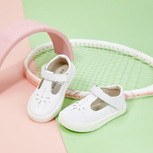 Felix & Flora Toddler/Little Kid Girls Running Shoes Glitter Sneakers Princess Fashion Casual Sports Shoes4